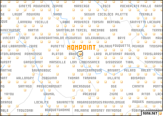 map of Mompoint