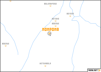 map of Mompoma