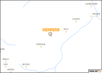 map of Mompona