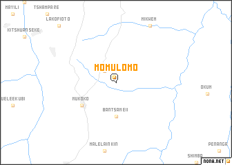 map of Mo Mulomo