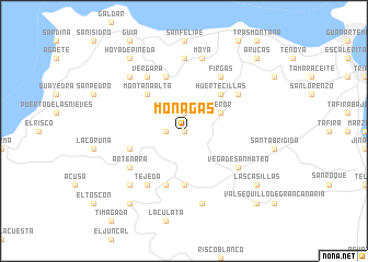 map of Monagas