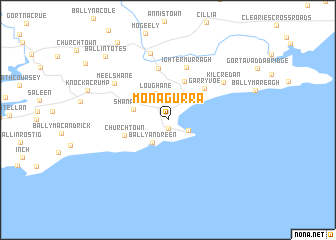 map of Monagurra