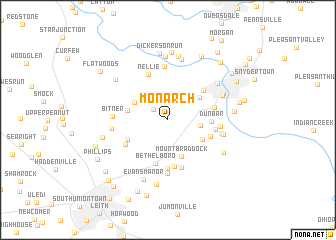 map of Monarch