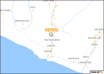 map of Monasi