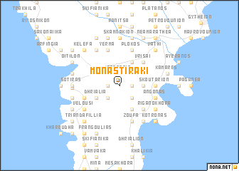 map of Monastiráki