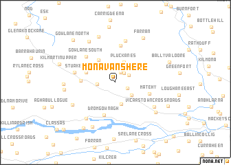 map of Monavanshere