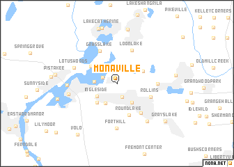 map of Monaville