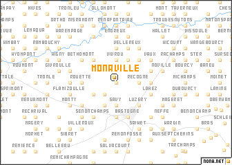 map of Monaville