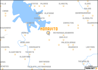 map of Monavito