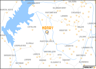 map of Monay