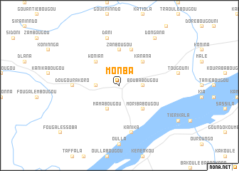 map of Monba