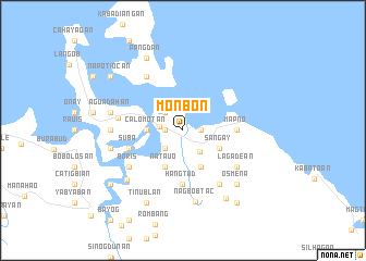 map of Monbon