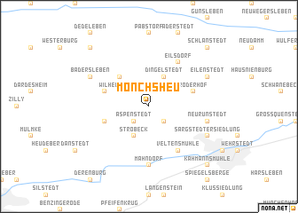 map of Mönchsheu