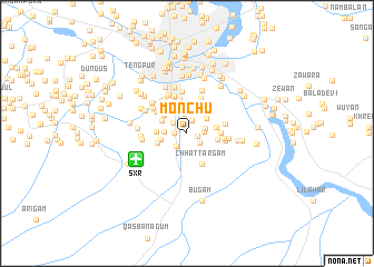 map of Monchu