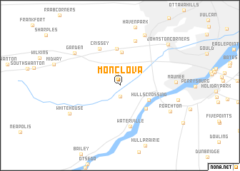 map of Monclova