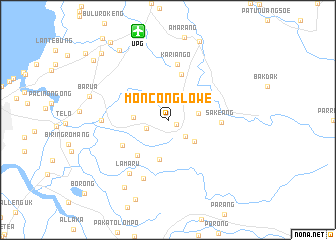 map of Monconglowe