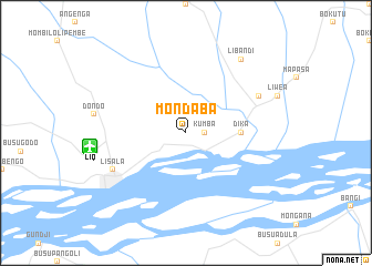 map of Mondaba