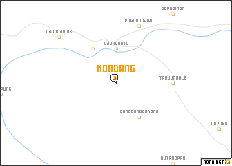 map of Mondang