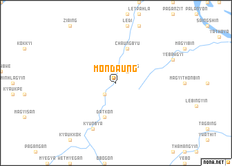 map of Mondaung