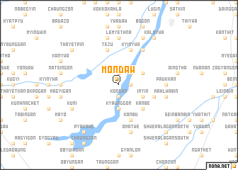 map of Mondaw