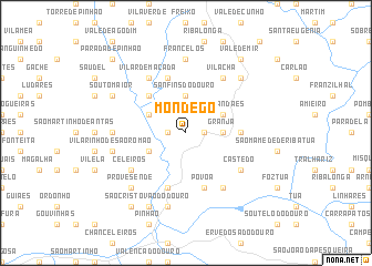 map of Mondego