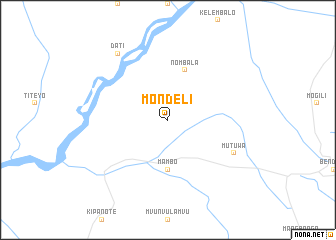 map of Mondeli