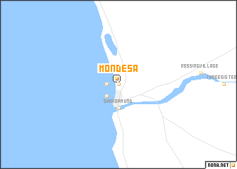 map of Mondesa