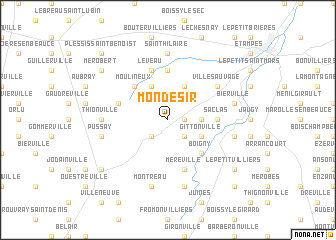 map of Mondésir