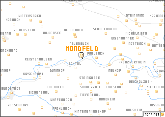 map of Mondfeld