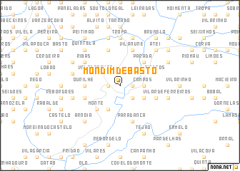 map of Mondim de Basto