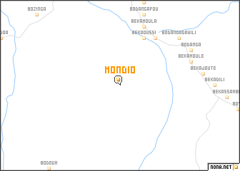 map of Mondio