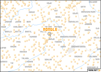 map of Mondle