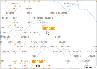 map of Mondoc