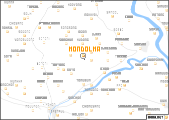 map of Mŏndolma