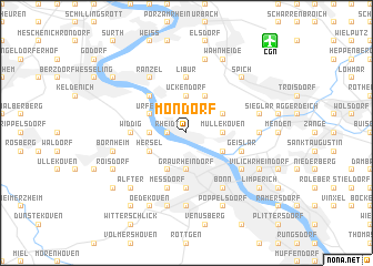 map of Mondorf