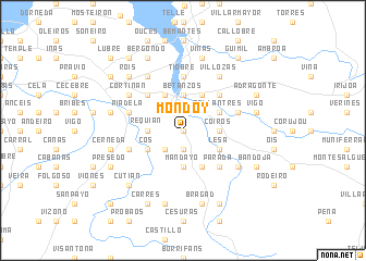 map of Mondoy