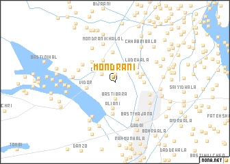 map of Mondrāni