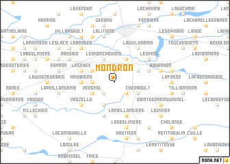 map of Mondron