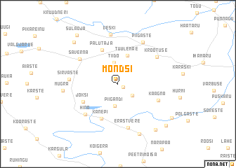 map of Mõndsi