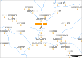 map of Moneda