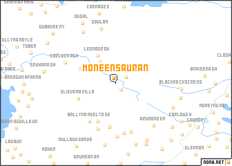 map of Moneensauran