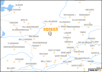 map of Moneen