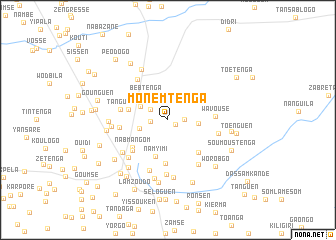 map of Monemtenga