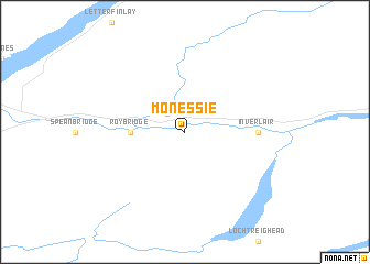 map of Monessie