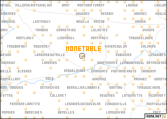 map of Mon Étable