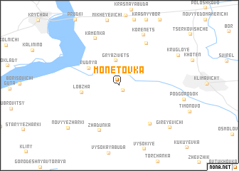 map of Monetovka