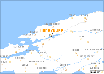 map of Moneyduff