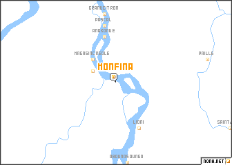 map of Monfina