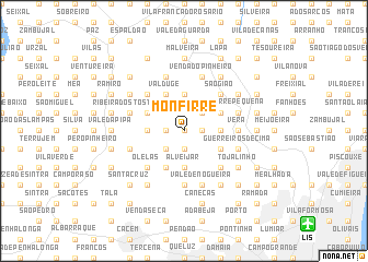 map of Monfirre