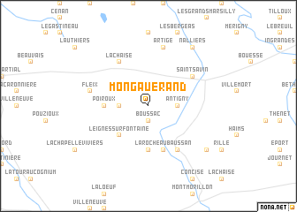 map of Mongauérand